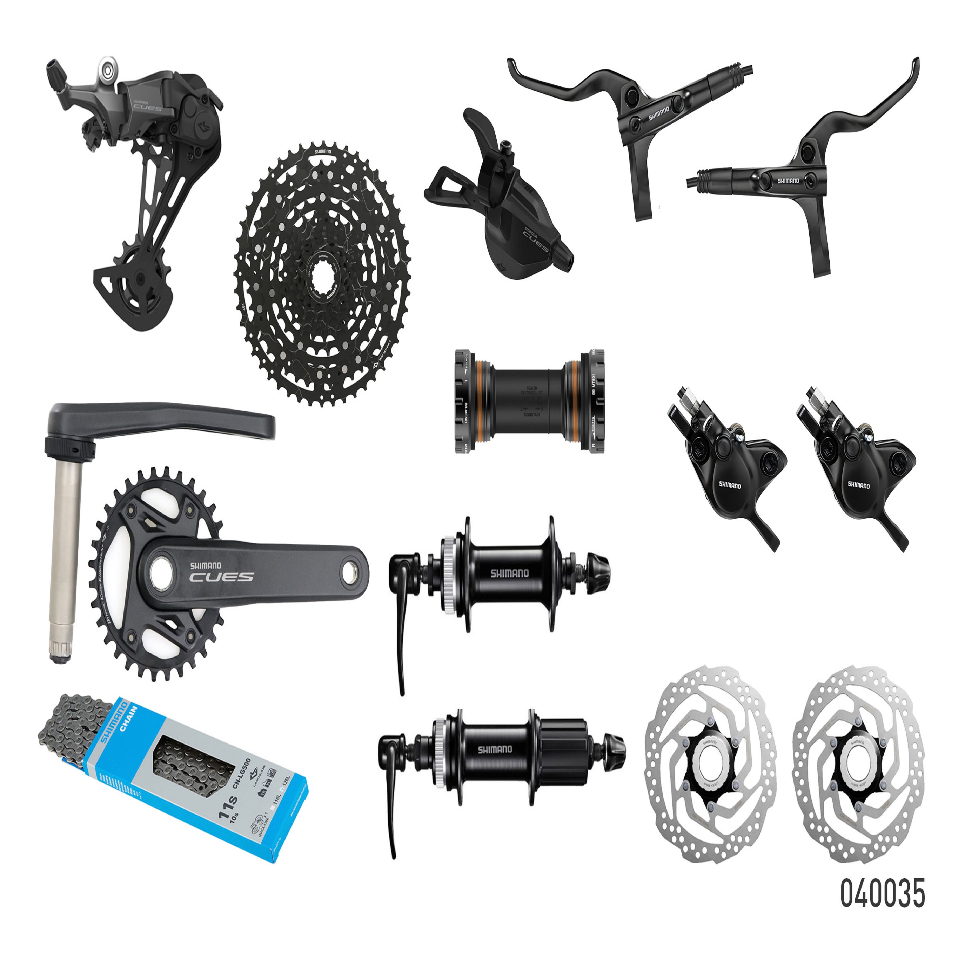 GRUPO CUES 32T 11-48T 1X10V SHIMANO